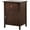 Cappuccino, variant on Maklaine Modern Solid Wood 1-Drawer/1-Door Nightstand in Yellow
