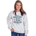 thumbnail image 5 of Bare Foot Buck Wild Cute Southern Women Crewneck Sweatshirt Brisco Brands M, 5 of 6