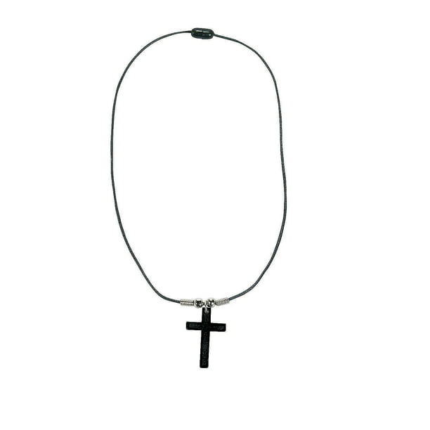 Fun Express Hematite Cross Necklaces Jewelry 12 Pieces Com - Black Hematite Cross Pendant Fun Express Hematite Cross Necklaces Jewelry 12 Pieces Com - Black Hematite Cross Pendant
