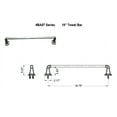 thumbnail image 2 of ARISTA Belding 18" Towel Bar Chrome, 2 of 2