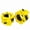 Yellow, variant on 2Pcs Quick Release 2 Inch Barbell Collar Clamps Non-Slip Weight Bar Lock Clips For Gym Weightlifting Training Assorted Sporty Colors