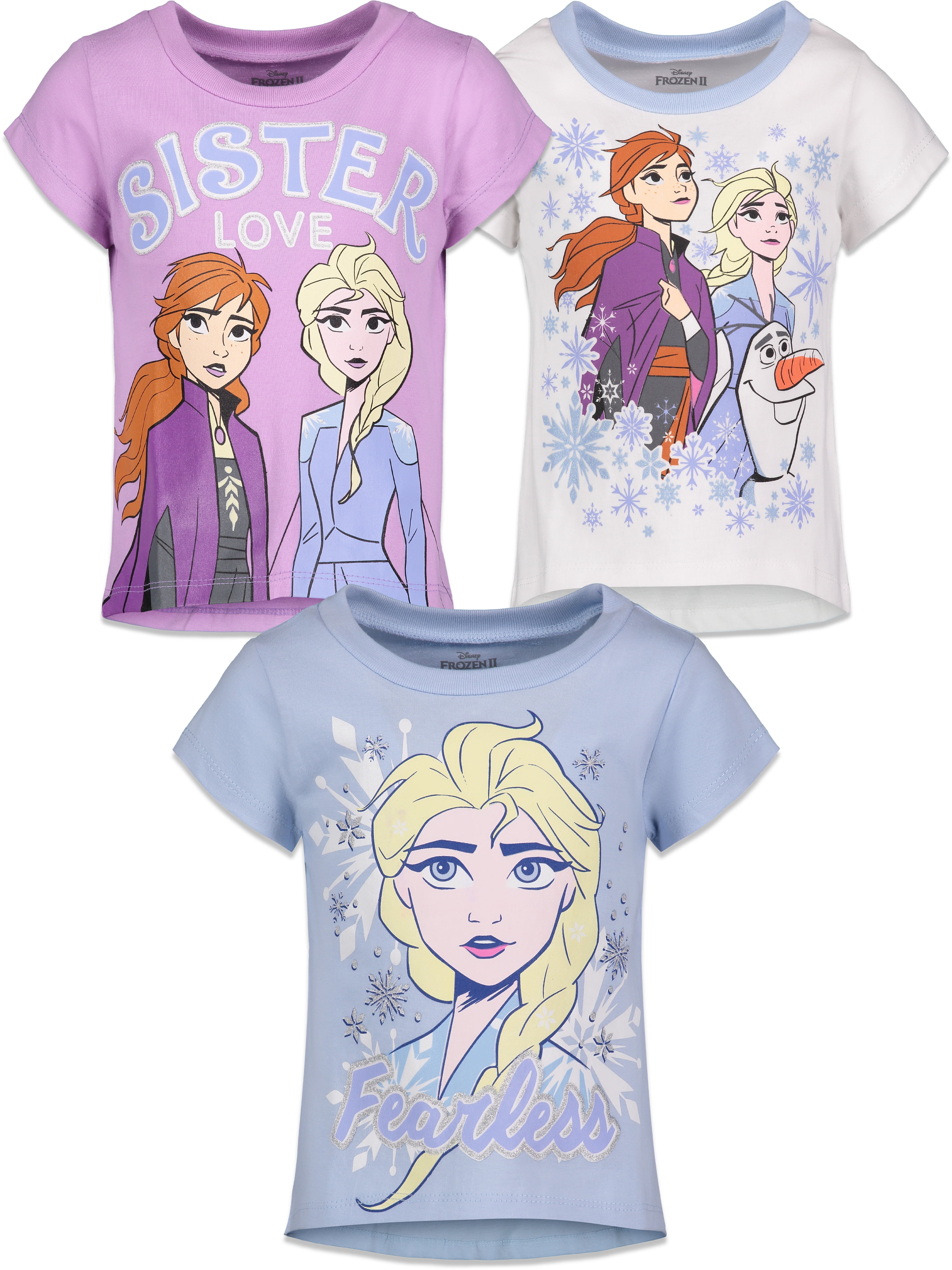 BNWT top Disney Frozen Queen Elsa Anna Tshirt cotton Long Sleeves girls t-shirt 