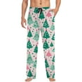 thumbnail image 6 of CONZONE Christmas Mens Pajamas Pants Wide Leg Pajama Pants for Men Casual Xmas Santa Claus Graphic Soft Loose Fit Fall Winter Pjs Trousers Cozy Homewear Loungewear, 6 of 6