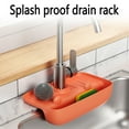 thumbnail image 4 of JeashCHAT Kitchen Sink Splash Guard Silicone Faucet Splash Catcher Mat, Sink Draining Pad Behind Faucet, Water Drip Catcher Drying Mat for Kitchen Bathroom Countertop, 4 of 4
