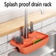 thumbnail image 5 of Xihbxyly Escurridor de Grifo, Diseño de Rápida Recolección de Agua, Tapete Antideslizante para Encimera, Apertura Ajustable para Un Uso Versátil, Organizador para Fregadero de Cocina, Fácil Almacenam, 5 of 5