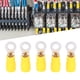 thumbnail image 3 of Conector de terminal de crimpado, 1000 piezas, terminal de crimpado de latón RV5.5-5 tipo O, terminal de crimpado eléctrico, logre más, 3 of 8