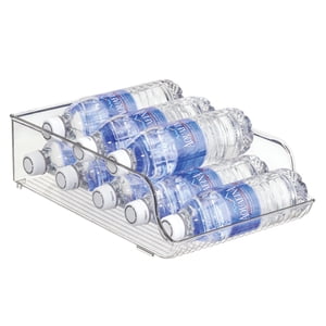 iDesign Water Bottle Fridge Organizer Bin, 13.75" x 5.75"