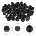thumbnail image 3 of unbranded 300 pcs End Plugs Plastic Chair Leg Inserts Tubing Plug Caps for Round Tubes Mounting, 3 of 8