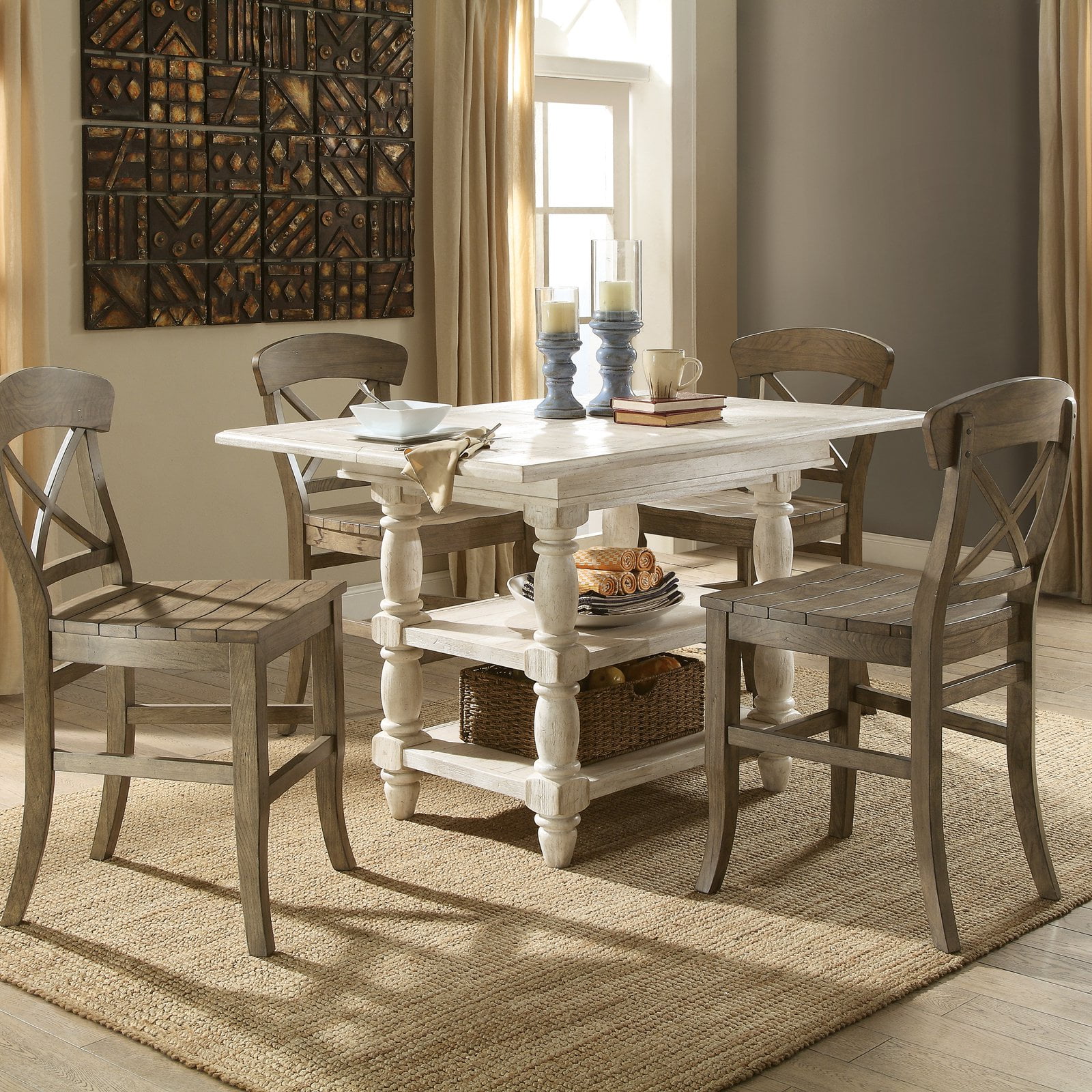 Riverside Furniture Regan Counter Height Dining Table