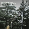 thumbnail image 3 of Cuerda Colgante Carpa Canopy Lanyard Tendedero Campamento al aire libre Senderismo Cuerda con hebilla (Caqui), 3 of 5