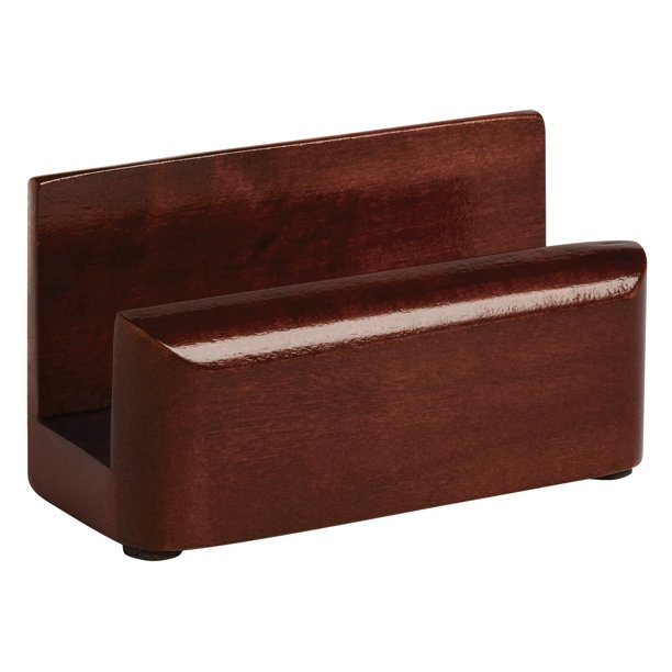 Rolodex Wood Tones Business Card Holder, Capacity 50 2 1/4 x 4 Cards