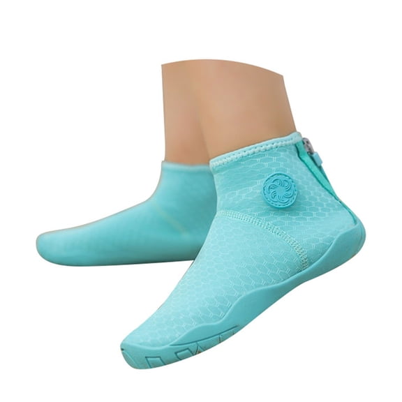Otqutp Girls Boys Water Shoes Stretch Ankle Boots Swimming Socks Beach Pool Barefoot Surfing Kayaking Sports Accessories 3-9.5 Years