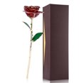 thumbnail image 4 of Dipped Real Rose Flower,Love Forever Long Stem Handcrafted Gift Gold Dipped Rose Streamlined Design, 4 of 8