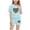 Green, variant on Fashionable 5 - 6 Years Old Kids' Casual Short Sleeve Crew Neck Printed T - Shirt and Short Pants Two - Piece Set with Checkered and Animal Print Patterns,Sky Blue,Size 5 T