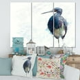thumbnail image 1 of Designart Oiseau Héron tricolore Art mural sur toile, 1 of 4