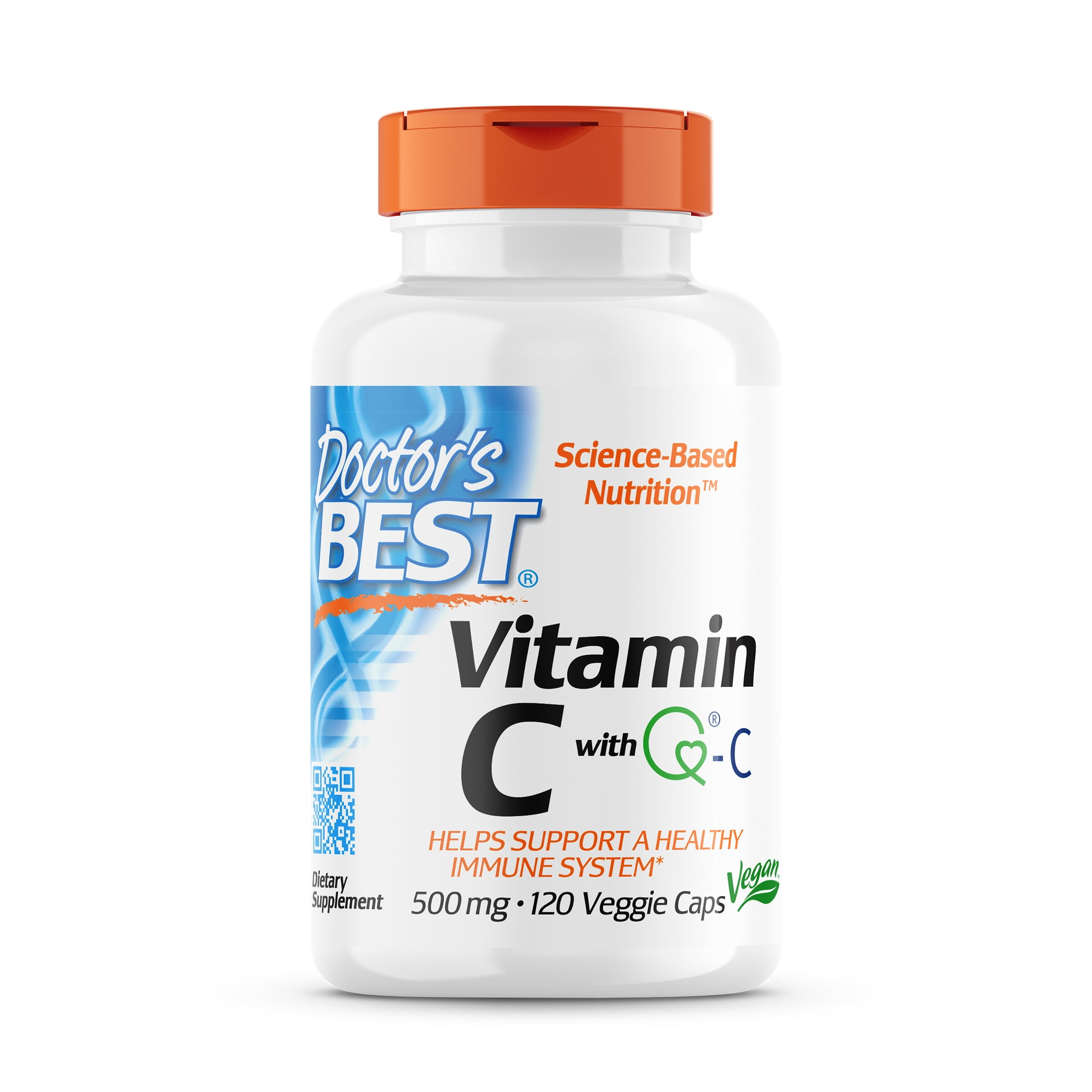 Doctor S Best Vitamin C With Q C 500 Mg 1 Veggie Caps Walmart Com
