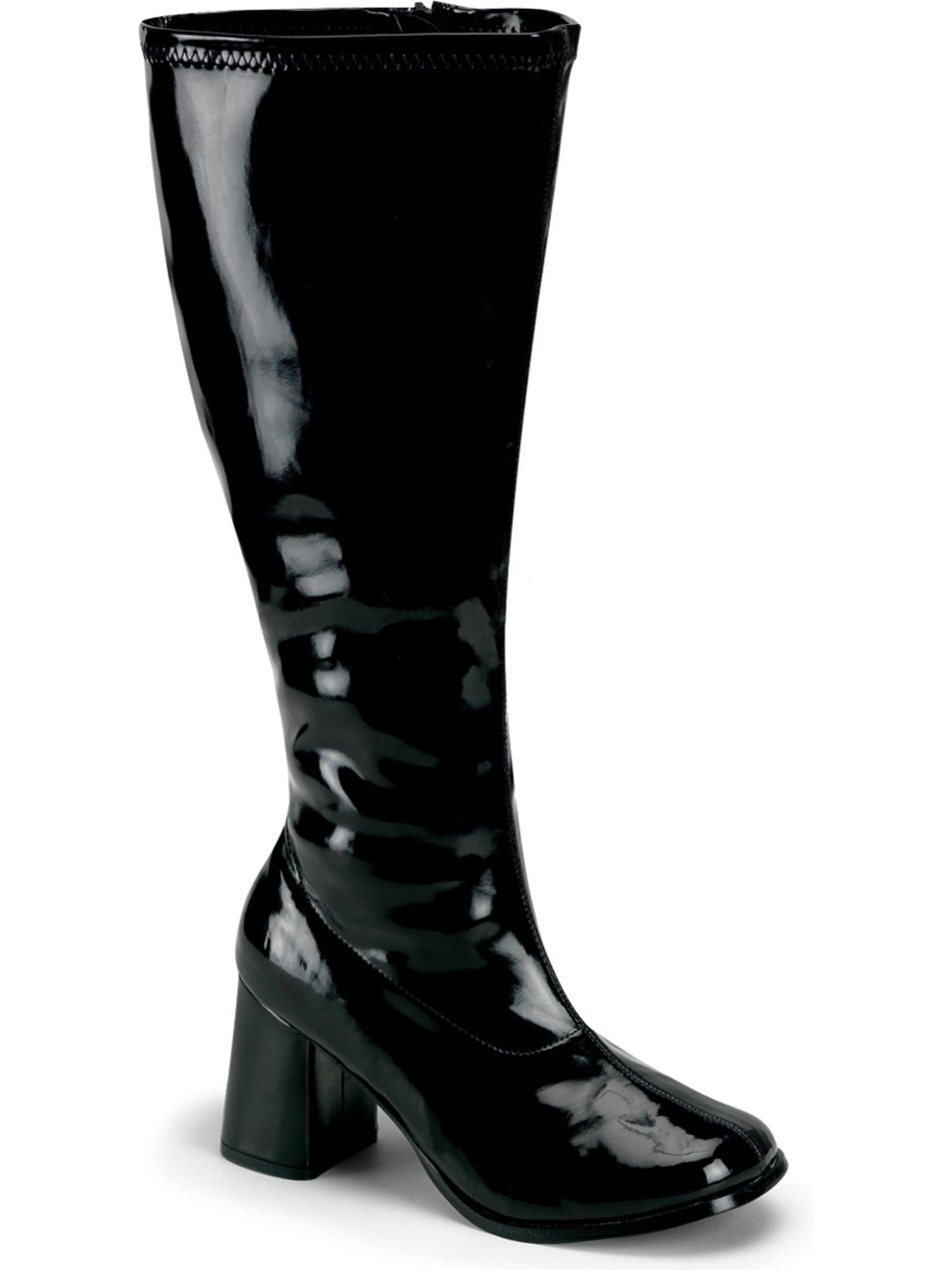 black suede boots 3 inch heel