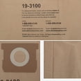 thumbnail image 2 of Bolsa de filtro desechable Stanley 19-3100, aspiradora para productos húmedos y secos, 18,9-30,3 L, 2 of 6