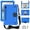 Blue, variant on Dteck Case with Shoulder Strap for Samsung Galaxy Tab S7 11" SM-T870 T875 (2020 Released) 11-inch, Shockproof Rubber Silicone Protective Kickstand Cover with Hand Strap,Blue