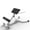 White, variant on Yeshouse Adjustable Roman Chair Back Extension Bench – Dual-Angle & Height Hyperextension Trainer with Non-Slip Base, Heavy-Duty Steel Frame for Home & Gym Use