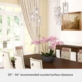 thumbnail image 5 of Hunter - Gablecrest 3-light Distressed White, Medium Size Cluster Light, Dimmable, Transitional Style, Round Shaped, for Bedrooms, Dining, Living Rooms - 19996, 5 of 7