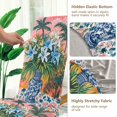 thumbnail image 5 of Yayeee 2 Pack Dining Chair Covers Stretch Parson Chairs Slipcovers Seat Protector, Blue Flowers, 5 of 6
