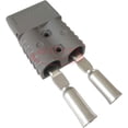 thumbnail image 2 of Conector de batería de 120 A Conectores de fuente de alimentación modulares para desconexión rápida de batería de conexión rápida (gris)…, 2 of 5