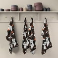 thumbnail image 5 of GZHJMY Soft Absorbent Reusable Kitchen Towels, Set of 4|28x18 in, Halloween Spider Skeleton Dining Kitchen Living Room Tea Towels Dish Towels Decorative Towels, 5 of 7