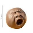 thumbnail image 3 of DAMAI Funny Yawning Human Face Water Gun,Creative and Humorous Yawning Man Shaped Purple Clay Tea Pet, Water Coming Out of The Nostrils, T-ea Ceremony Desk Ornament Gift for Tea Lover Friends, 3 of 7