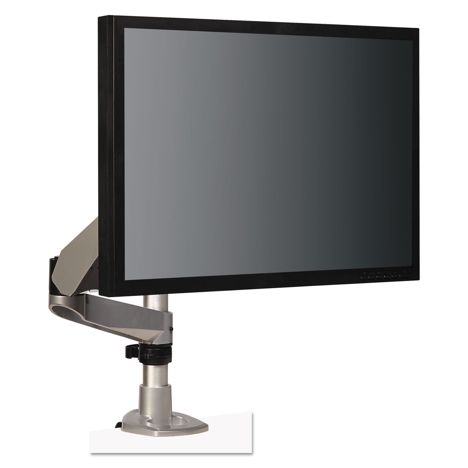 3M Dual-Swivel Single Display Adjustable Monitor Arm Black MA140MB