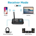 thumbnail image 3 of Transmisor y receptor Bluetooth ifofo 3 en 1 Bluetooth 5.0, 3 of 6