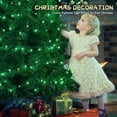 thumbnail image 2 of Christmas Lights Indoor Outdoor, 2PACK 13FT 50-count Lights Incandescent Mini Halloween String Light, 120V UL Certified Green Wire Light for Xmas Tree, Patio, Holiday, Party, Home, Garden Decor,Red, 2 of 10