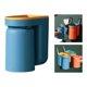 thumbnail image 4 of Soporte de Cepillo Macarena Montado en La Pared con Taza de Gárgaras Azul, 4 of 8