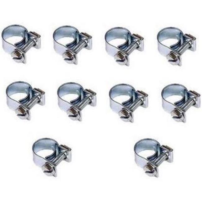 60778 10 mm Hose Clamp Set