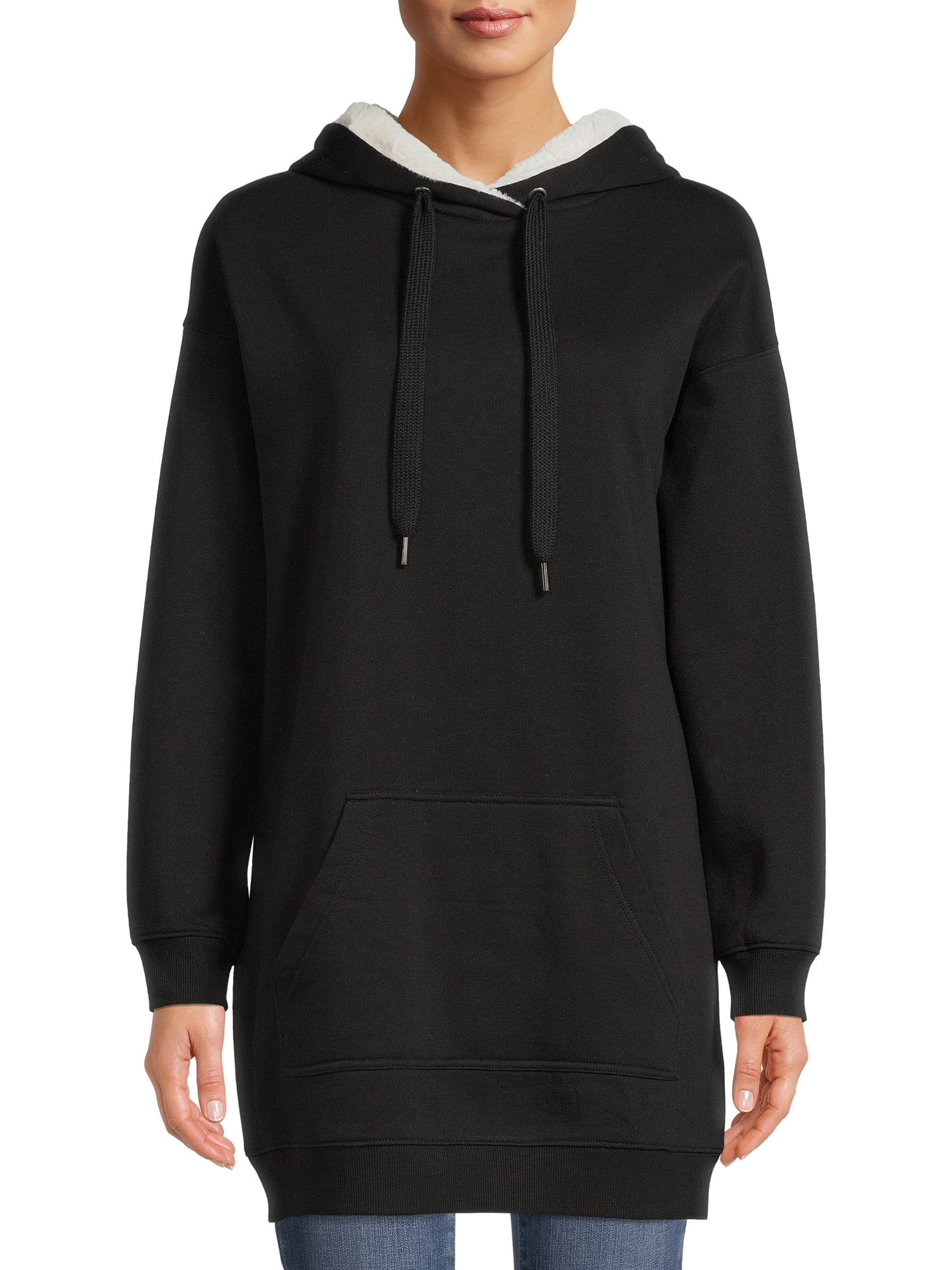 windbreaker black hooded long sleeve Details about   No boundaries womens juniors size M 7-9 