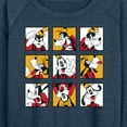 thumbnail image 3 of Mickey & Friends - Goofy Grid - Women's Lightweight French Terry Long Sleeve Shirt, 3 of 5