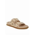 thumbnail image 6 of London Rag Jayata Metallic Stud Embellished Womens Sliders, 6 of 14