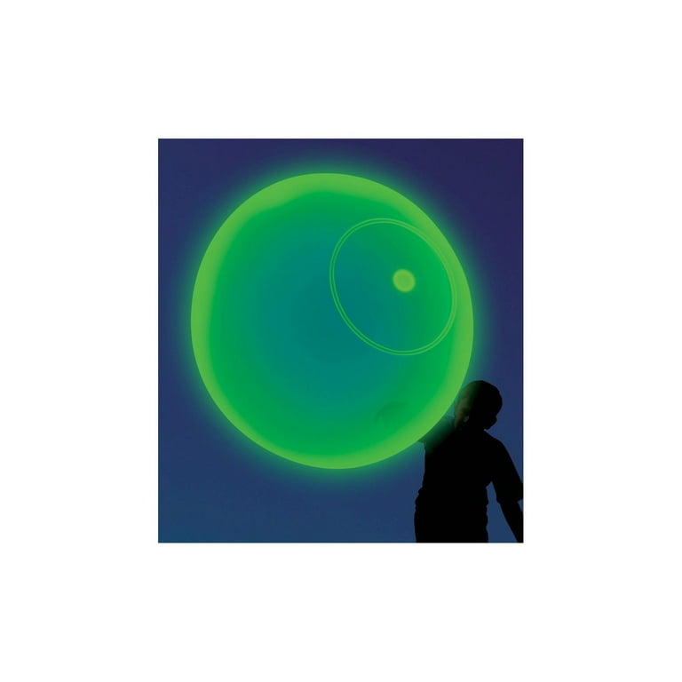 Glo Wubble Bubble Ball with Pump, Green