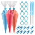 thumbnail image 1 of Injueey 122 piezas bolsas de glaseado galletas herramientas de decoración de pasteles Clips Kit de utensilios para hornear Gadgets accesorios de Herramientas y accesorios para hornear Injueey HA009879-00, 1 of 6