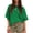 Green, variant on Czanzd Women's Oversized Cotton Short Sleeve T Shirt,White,XXL