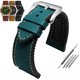 thumbnail image 3 of Correa de reloj de piel italiana liuwei 20 mm 22 mm 24 mm para Omega Breitling Avenger, 3 of 5