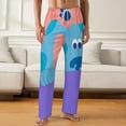 thumbnail image 2 of Blue'S Clues Men's Pajama Pants Ultra Lightweight Pjs Bottoms Sleepwear Bottom Pants with Pocket Drawstring, 2 of 7