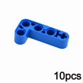 thumbnail image 1 of MOC Technical Liftarm Beams Bricks DIY Assembles Particles 32348 Modified Bent Brick Educational 39793 39790 Construction Toys 32140-Blue, 1 of 6