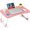 Pink, variant on WFPXAMLZZMD Portable Laptop Desk - Foldable Table Computer Desk - with Cup Holder And Drawer - Suitable for Use On Beds Sofas Or Floors-Pink
