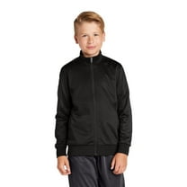 Sport-Tek YST94 Youth Full-Zip Tricot Track Jacket