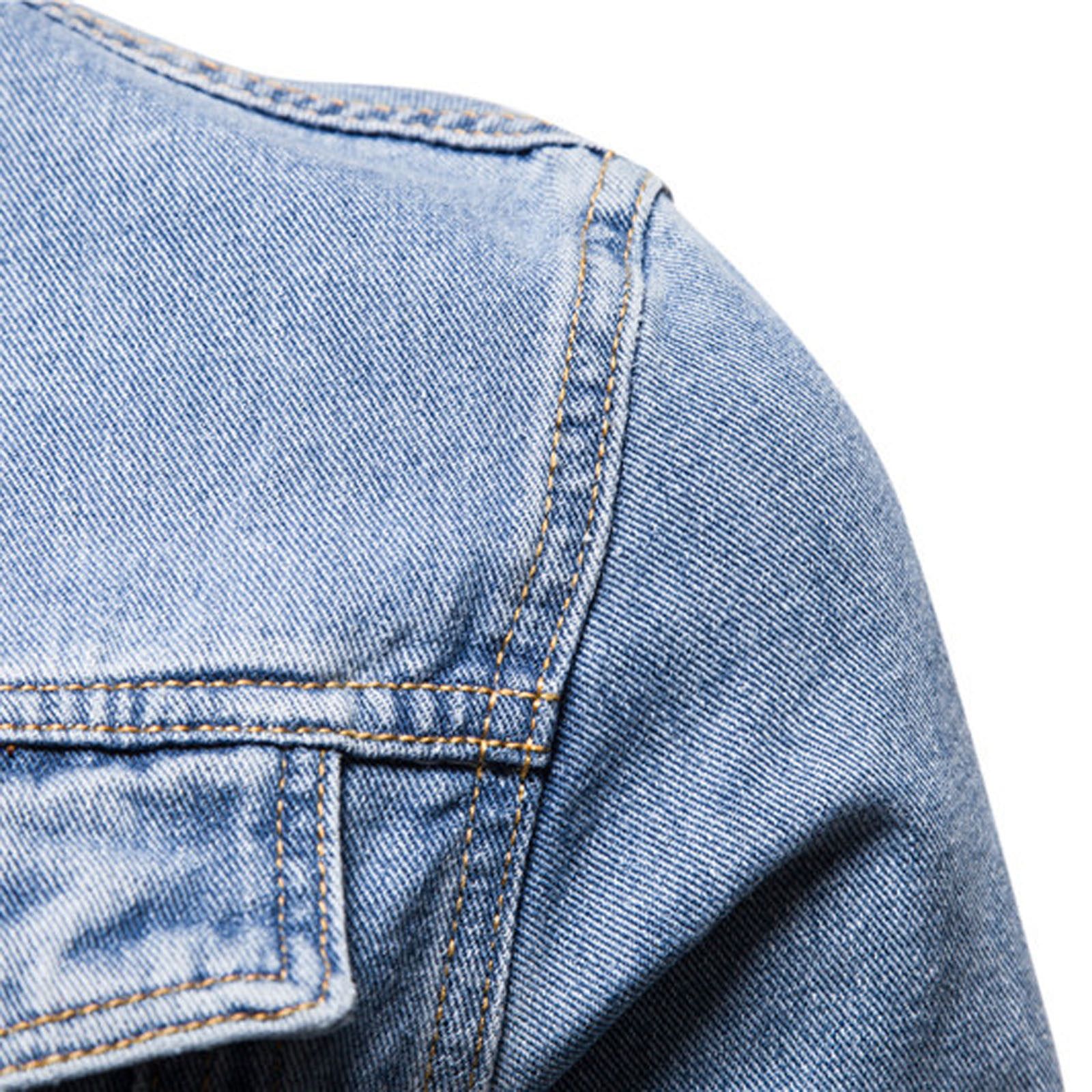 LAMKUKU Mens Denim Jacket Ripped Slim Jean Jacket Coat for Men, Black,  Small : Amazon.ca: Clothing, Shoes & Accessories