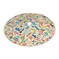 thumbnail image 2 of Bingfone Christmas Tree Skirt Mat Christmas Decoration Interior 30"-Famous Places, 2 of 8