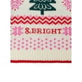 thumbnail image 5 of Holiday Time Toddler Girls Merry & Bright Christmas Sweater, Sizes 12M-5T, 5 of 5