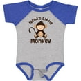 thumbnail image 3 of Inktastic Nana's Little Monkey Boys or Girls Baby Bodysuit, 3 of 5
