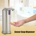thumbnail image 2 of Nikou Stainless Steel Automatic Soap Liquid Sanitizer Dispenser Bathroom Touchless, 2 of 8